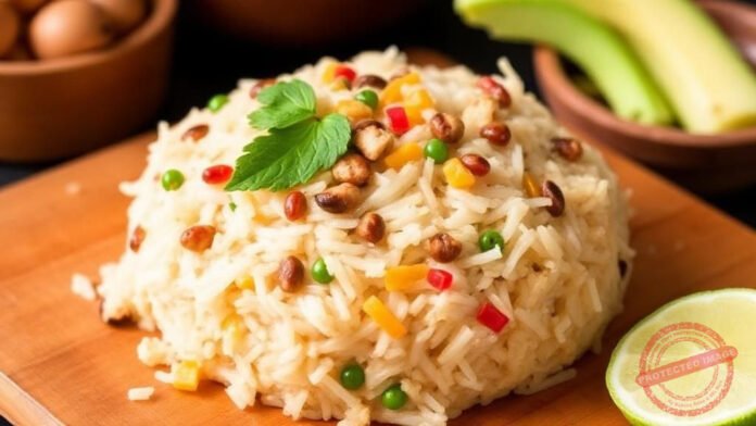 Arroz Mamposteao Puertorriqueño Receta Tradicional