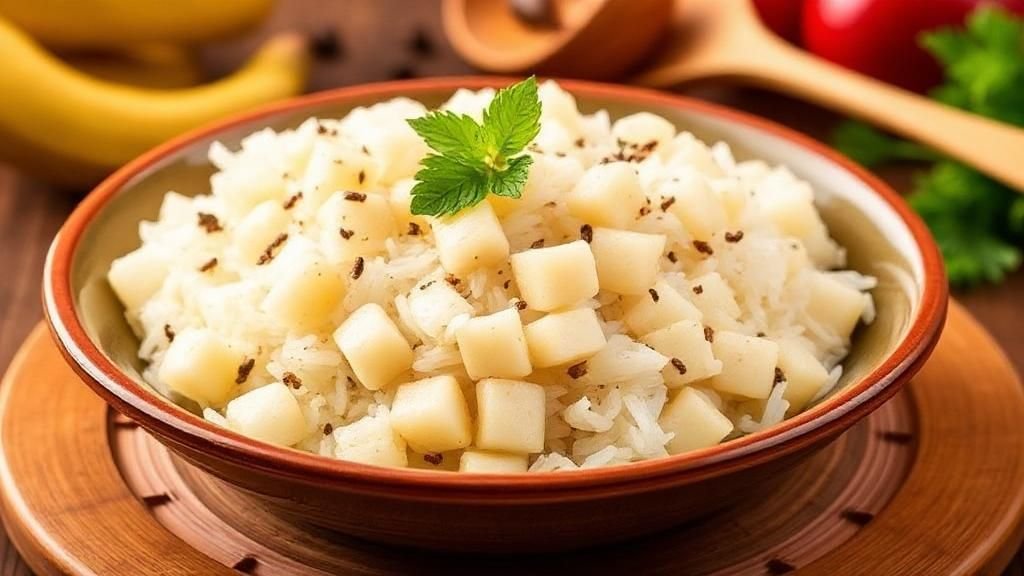 Arroz Mamposteao Puertorriqueño Receta Tradicional