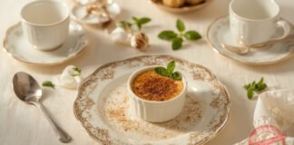 Crema Catalana: Postre Clásico con Sabor y Elegancia Crema Catalana Postre Clásico con Sabor y Elegancia ()