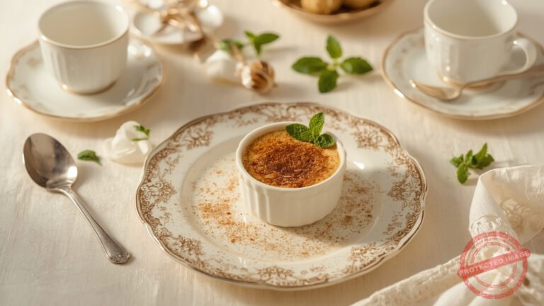 Crema Catalana: Postre Clásico con Sabor y Elegancia