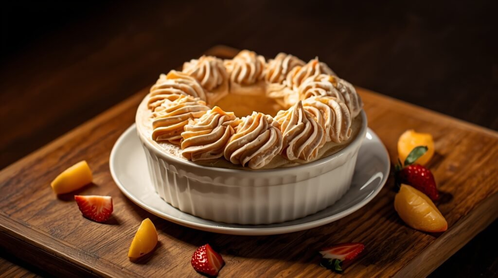 pastel recién horneado